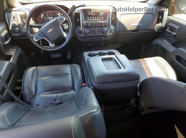 3GCUKREC0GG363732 2016 CHEVROLET SILVERADO Black Вид панелі приладів