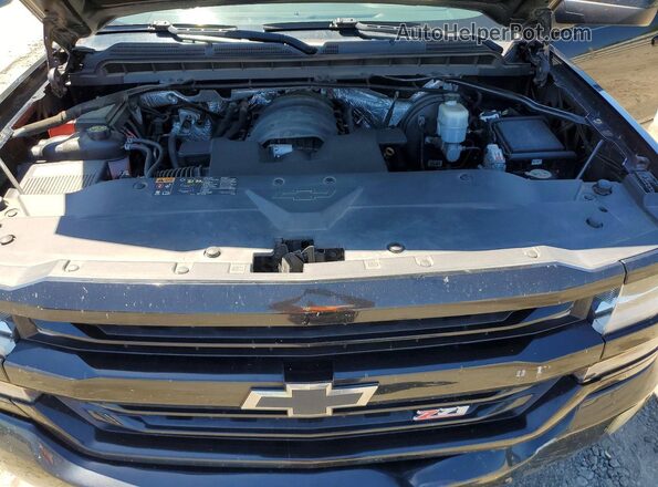3GCUKREC0GG363732 2016 CHEVROLET SILVERADO Black Вид задньої частини салону