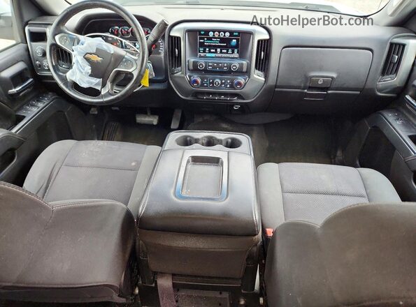 3GCUKREC0HG112811 2017 CHEVROLET SILVERADO White Vista del salpicadero