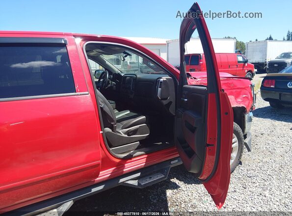 3GCUKREC0HG244385 2017 CHEVROLET SILVERADO Red Front interior view