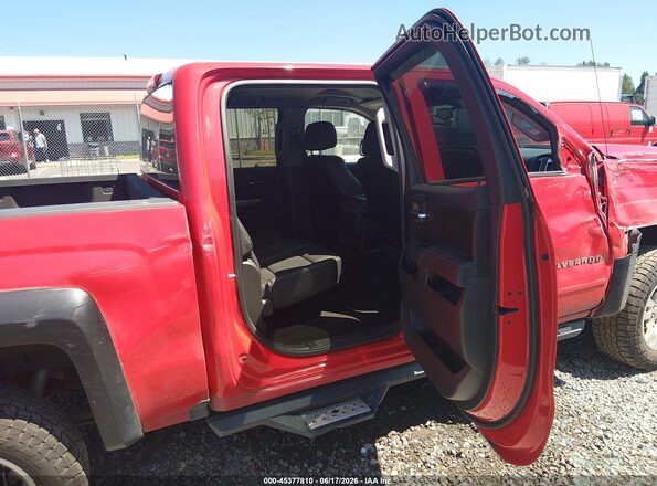 3GCUKREC0HG244385 2017 CHEVROLET SILVERADO Red VIN sticker view