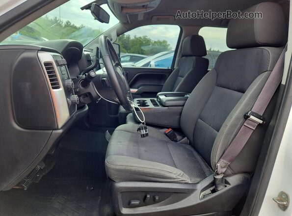 3GCUKREC0HG272767 2017 CHEVROLET SILVERADO White წინა სალონის ხედი