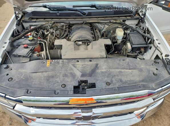3GCUKREC0HG272767 2017 CHEVROLET SILVERADO White უკანა სალონის ხედი