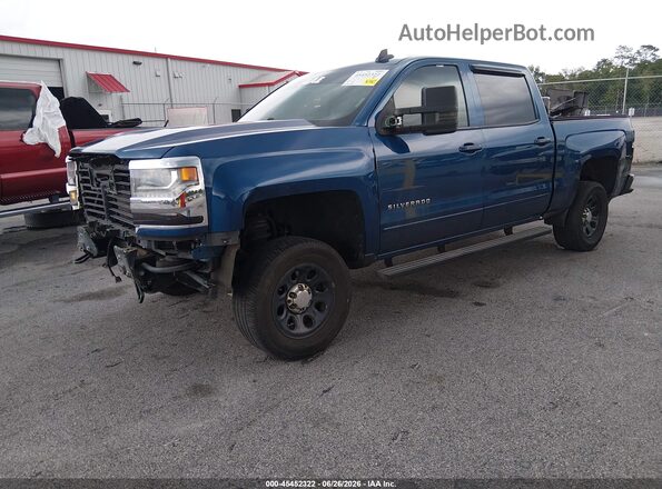 3GCUKREC0HG424482 2017 CHEVROLET SILVERADO Blue Vista tres cuartos delantera izquierda