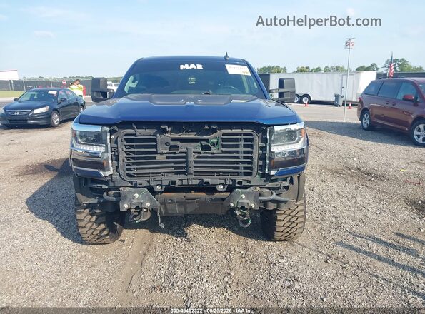 3GCUKREC0HG424482 2017 CHEVROLET SILVERADO Blue Vista interior trasera