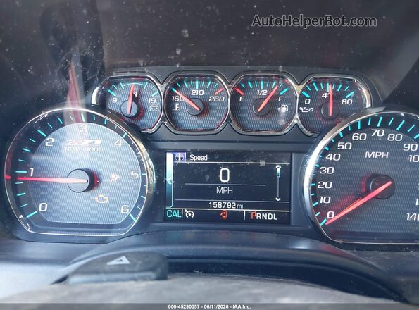 3GCUKREC0JG445239 2018 CHEVROLET SILVERADO Red Widok tylnych siedzeń