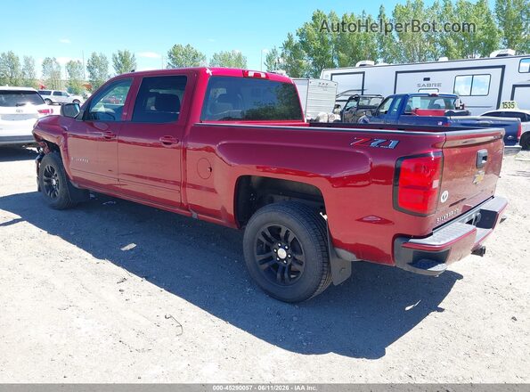 3GCUKREC0JG445239 2018 CHEVROLET SILVERADO Red Tył lewy