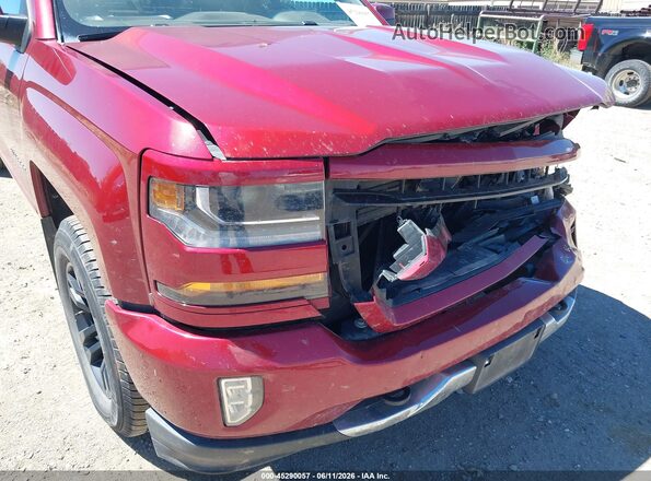3GCUKREC0JG445239 2018 CHEVROLET SILVERADO Red 