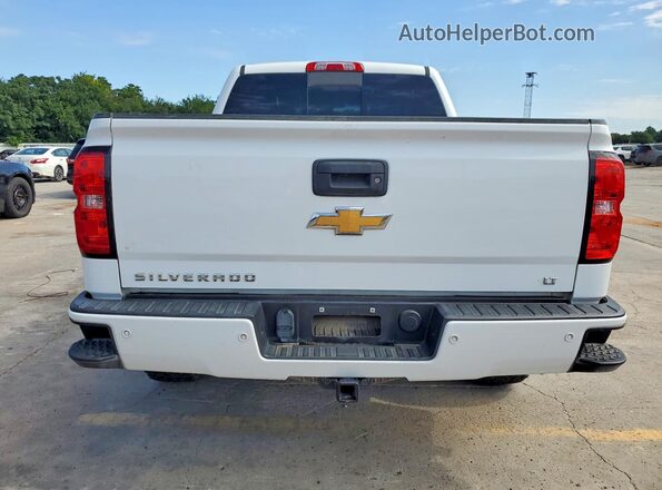 3GCUKREC0JG647336 2018 CHEVROLET SILVERADO White Вид ззаду