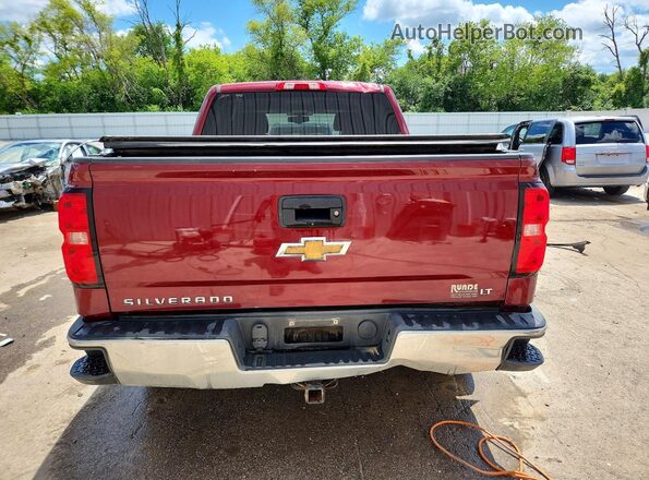 3GCUKREC1GG147369 2016 CHEVROLET SILVERADO Burgundy Հետևի տեսք