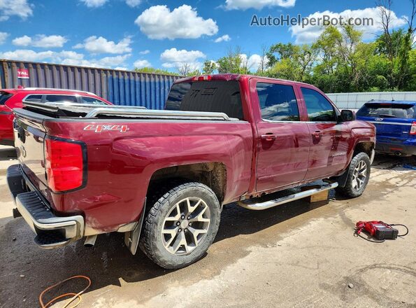 3GCUKREC1GG147369 2016 CHEVROLET SILVERADO Burgundy Հետևի աջ