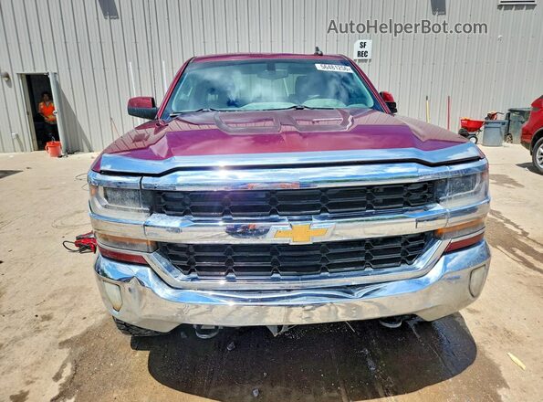 3GCUKREC1GG147369 2016 CHEVROLET SILVERADO Burgundy Դիմացի տեսք