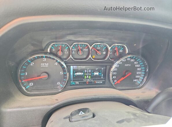 3GCUKREC1GG147369 2016 CHEVROLET SILVERADO Burgundy Սարքավորումների վահանակի տեսք