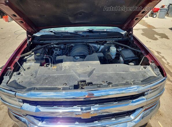 3GCUKREC1GG147369 2016 CHEVROLET SILVERADO Burgundy Սալոնի հետևի տեսք