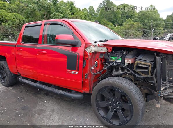 3GCUKREC1GG353162 2016 CHEVROLET SILVERADO Красный Вид задней части салона