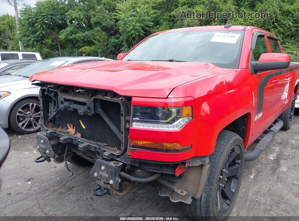 3GCUKREC1GG353162 2016 CHEVROLET SILVERADO Красный Вид щитка приборов