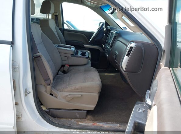 3GCUKREC1HG324133 2017 CHEVROLET SILVERADO White წინა სალონის ხედი