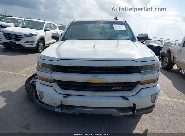 3GCUKREC1HG324133 2017 CHEVROLET SILVERADO White წინა პანელის ხედი