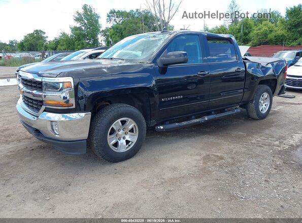 3GCUKREC1JG352472 2018 CHEVROLET SILVERADO Black Передня ліва чверть