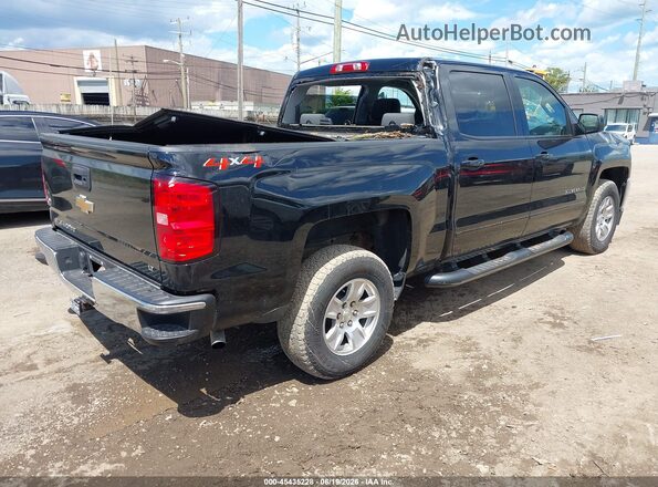 3GCUKREC1JG352472 2018 CHEVROLET SILVERADO Black Задня права чверть