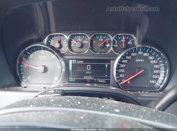 3GCUKREC1JG352472 2018 CHEVROLET SILVERADO Black Вид задніх сидінь