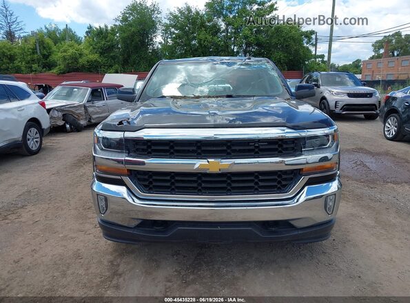 3GCUKREC1JG352472 2018 CHEVROLET SILVERADO Black Вид щитка приладів