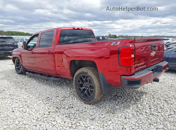 3GCUKREC1JG425680 2018 CHEVROLET SILVERADO Maroon Tył lewy