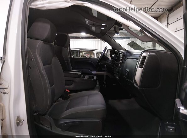 3GCUKREC1JG536679 2018 CHEVROLET SILVERADO White წინა სალონის ხედი