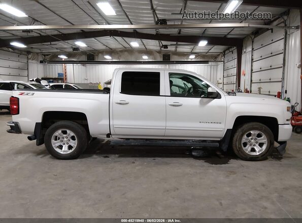 3GCUKREC1JG536679 2018 CHEVROLET SILVERADO White უკანა სალონის ხედი