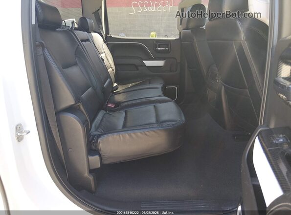3GCUKREC1JG583968 2018 CHEVROLET SILVERADO White Vista de la etiqueta del VIN