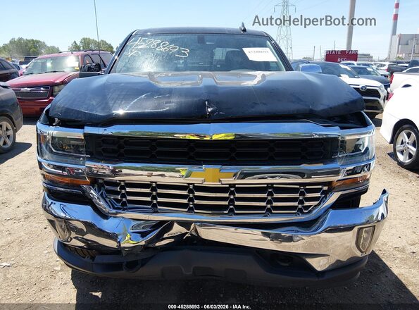 3GCUKREC1JG616368 2018 CHEVROLET SILVERADO Black Вид щитка приладів
