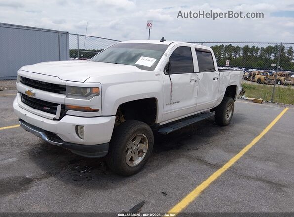 3GCUKREC2GG174984 2016 CHEVROLET SILVERADO Белый Передняя левая четверть