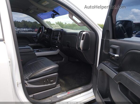 3GCUKREC2GG174984 2016 CHEVROLET SILVERADO Белый Вид салона спереди