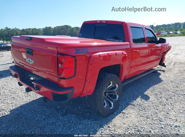 3GCUKREC2HG151691 2017 CHEVROLET SILVERADO Red Tył prawy