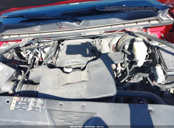 3GCUKREC2HG151691 2017 CHEVROLET SILVERADO Red Widok z tyłu