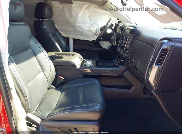 3GCUKREC2HG151691 2017 CHEVROLET SILVERADO Red Widok wnętrza z przodu