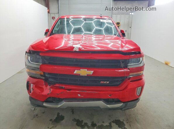 3GCUKREC2HG198509 2017 CHEVROLET SILVERADO Красный 