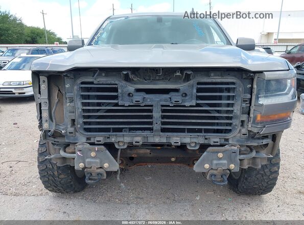 3GCUKREC2HG388777 2017 CHEVROLET SILVERADO Gray Սալոնի հետևի տեսք