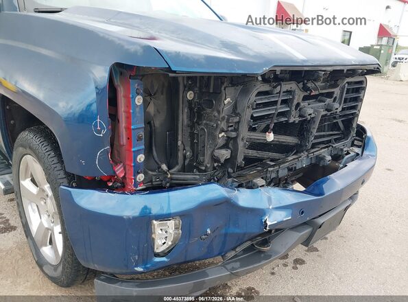 3GCUKREC2HG415282 2017 CHEVROLET SILVERADO Blue Դիմացի տեսք