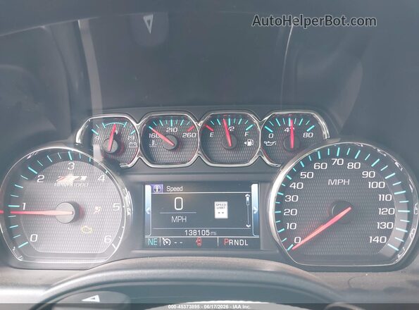3GCUKREC2HG415282 2017 CHEVROLET SILVERADO Blue Հետևի նստատեղերի տեսք