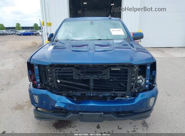 3GCUKREC2HG415282 2017 CHEVROLET SILVERADO Blue Սալոնի հետևի տեսք