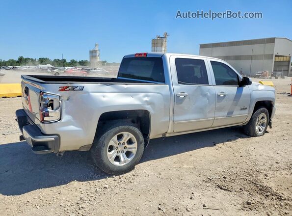 3GCUKREC2JG170389 2018 CHEVROLET SILVERADO Silver Tył prawy