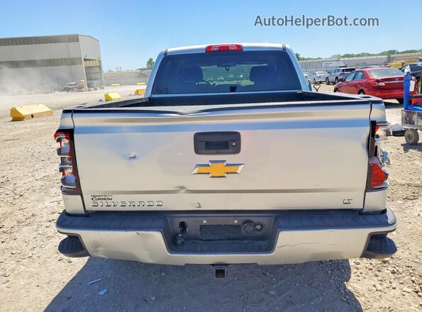 3GCUKREC2JG170389 2018 CHEVROLET SILVERADO Silver Widok z tyłu
