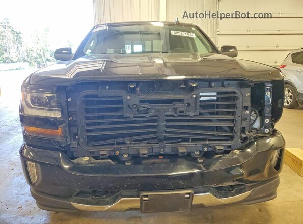3GCUKREC2JG399462 2018 CHEVROLET SILVERADO Черный Вид спереди