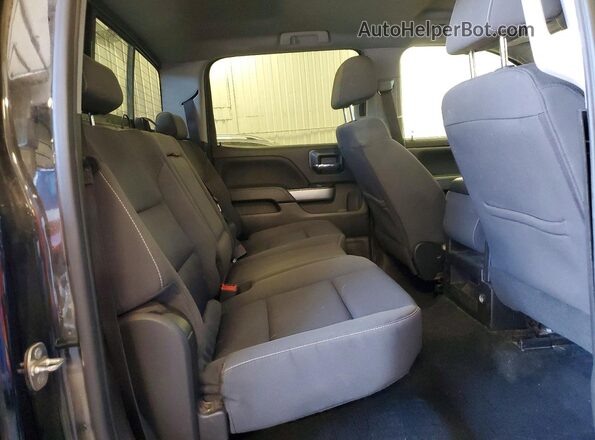 3GCUKREC2JG399462 2018 CHEVROLET SILVERADO Черный Вид задних сидений