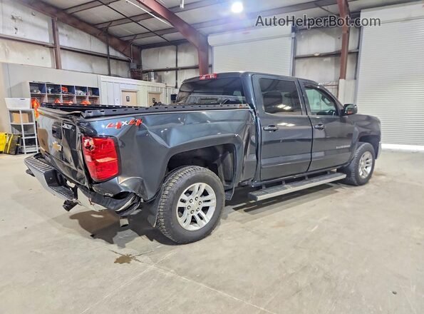 3GCUKREC2JG485175 2018 CHEVROLET SILVERADO Gray უკანა მარჯვენა