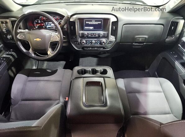 3GCUKREC2JG485175 2018 CHEVROLET SILVERADO Gray წინა პანელის ხედი
