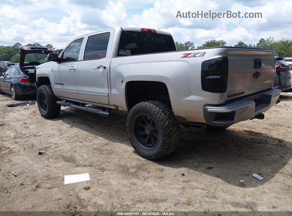 3GCUKREC2JG570985 2018 CHEVROLET SILVERADO Silver Հետևի ձախ