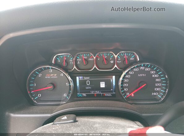 3GCUKREC2JG570985 2018 CHEVROLET SILVERADO Silver Հետևի նստատեղերի տեսք