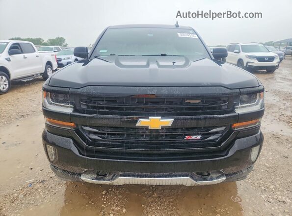 3GCUKREC2JG584045 2018 CHEVROLET SILVERADO Black Front view